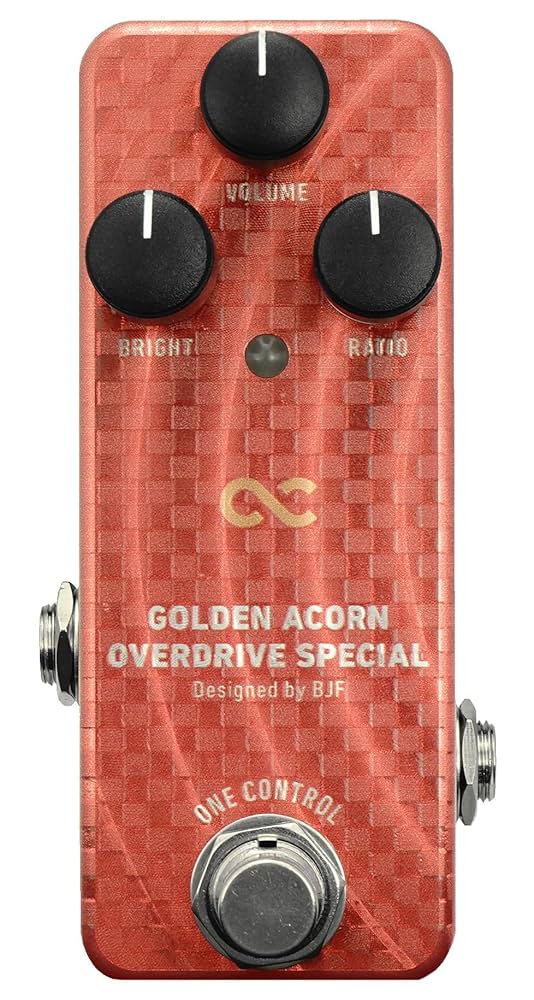 【Kyan.Y】One Control Golden Acorn 9/8までエフェクターポーチ付属】One Control GOLDEN ACORN